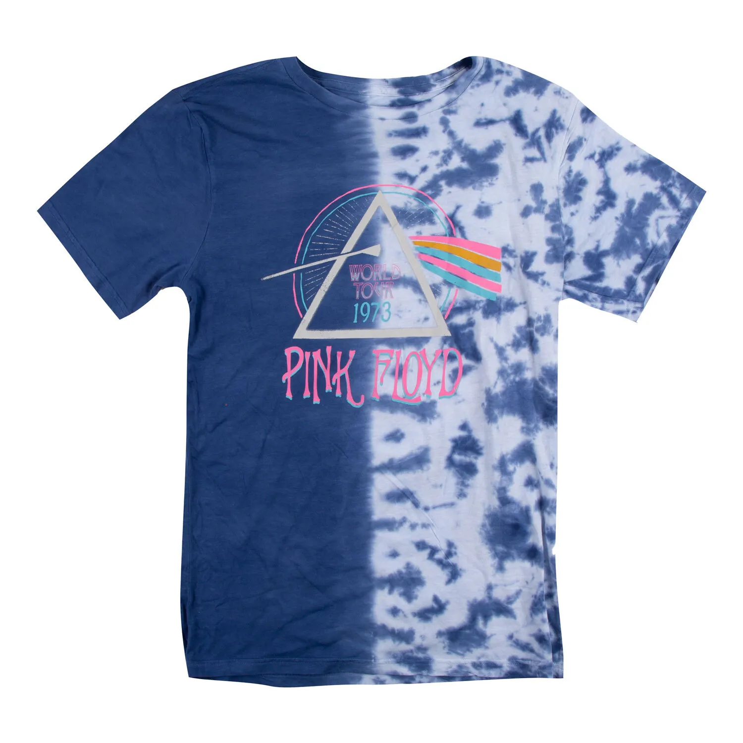 1973 World Tour Half Tie Dye T-shirt