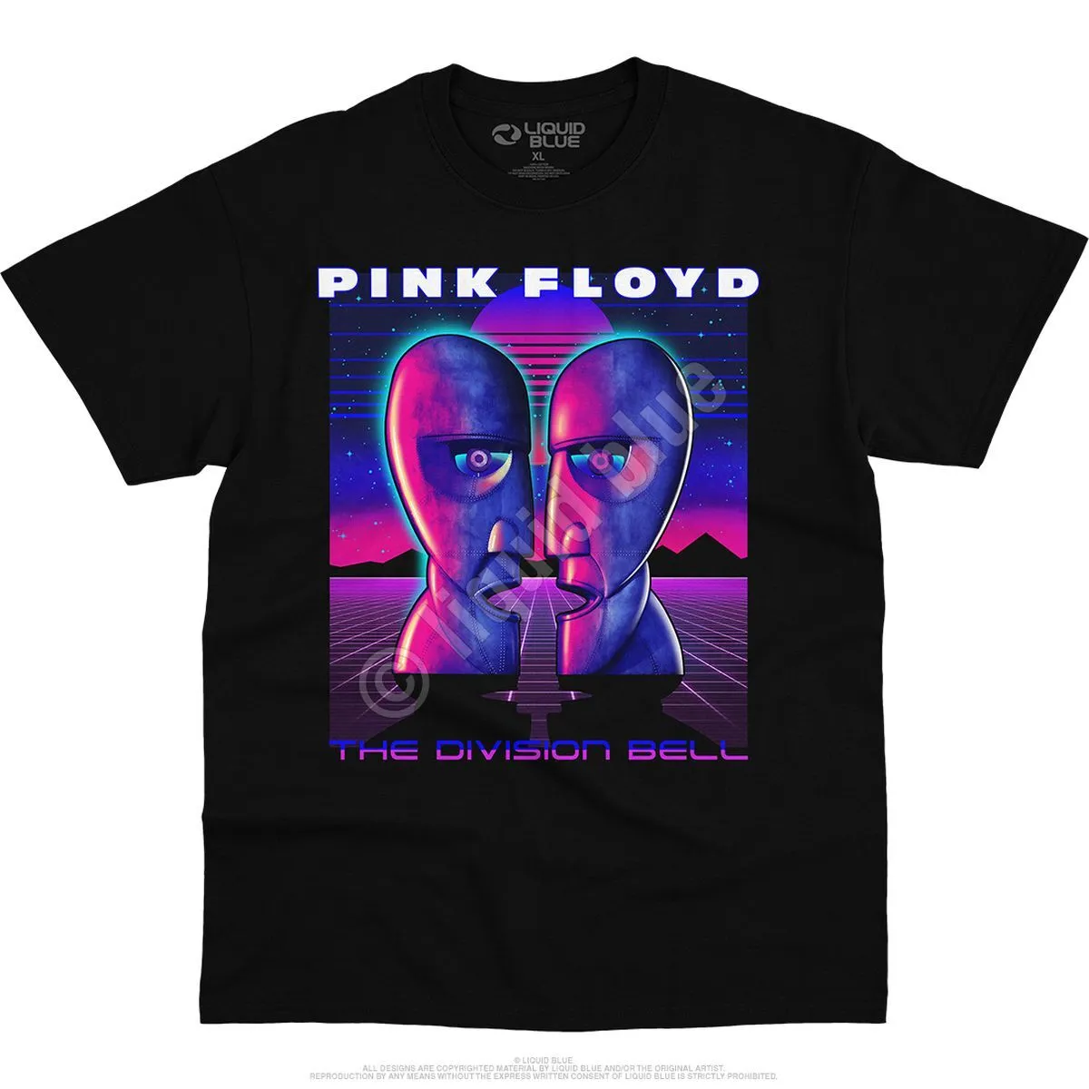 Division Bell Vaporwave Black T-Shirt