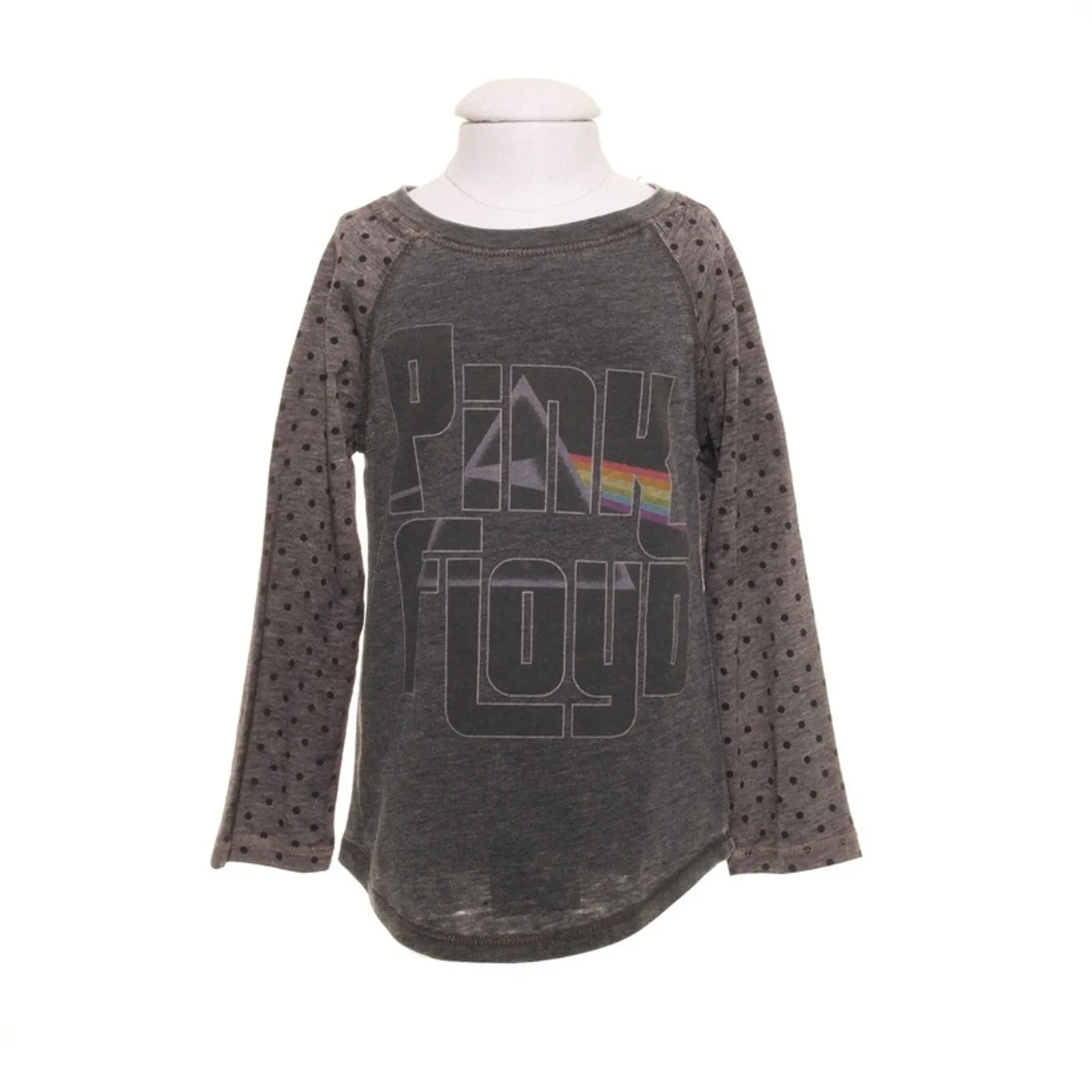 Pink Floyd Dark Side Polka Dot Trim Toddler Raglan