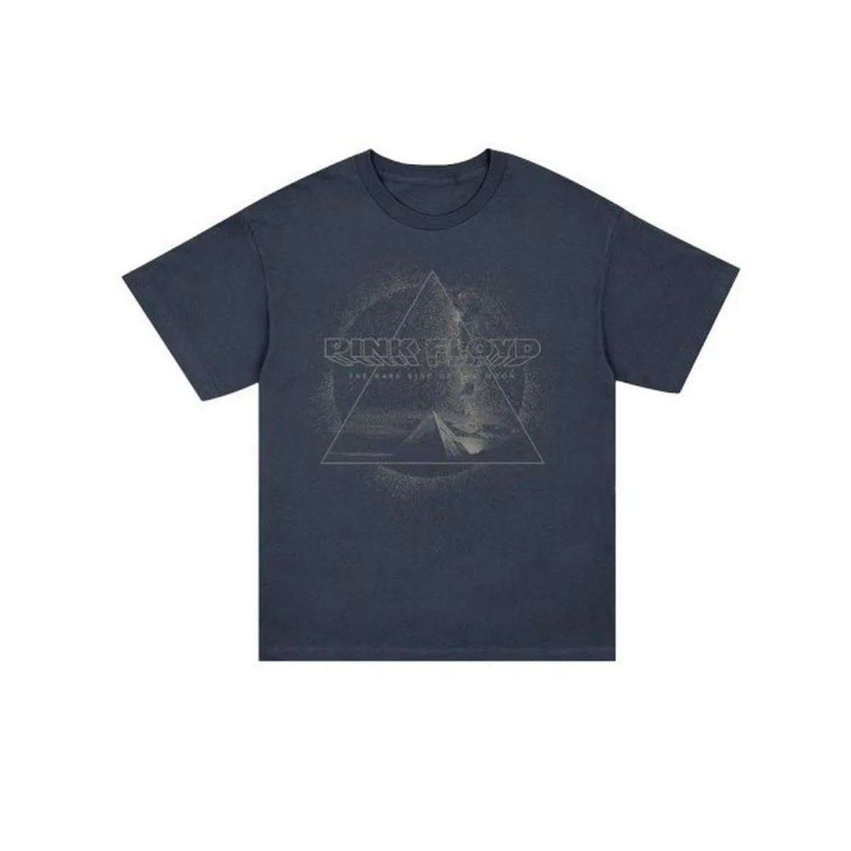 The Dark Side of The Moon Navy Pyramid T-shirt