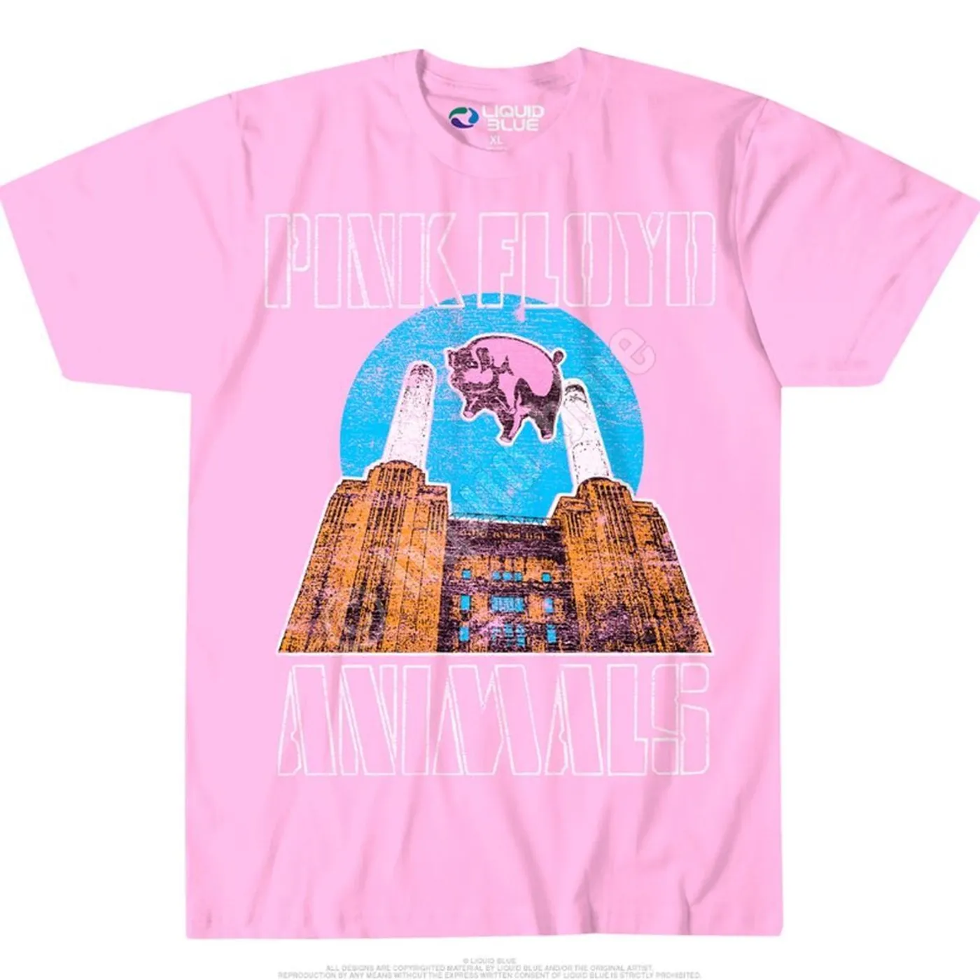 Pink Floyd Animals Pink T-Shirt