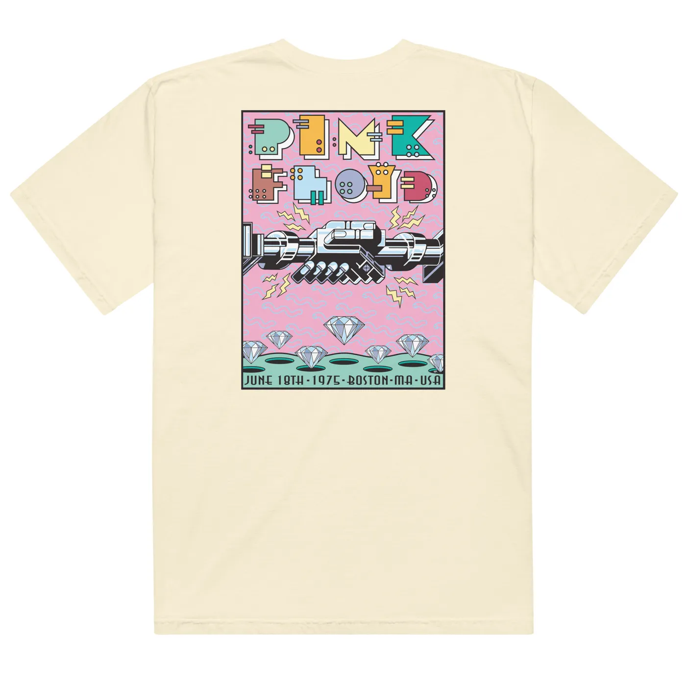 Pink Floyd Boston WYWH Robot Hands T-Shirt