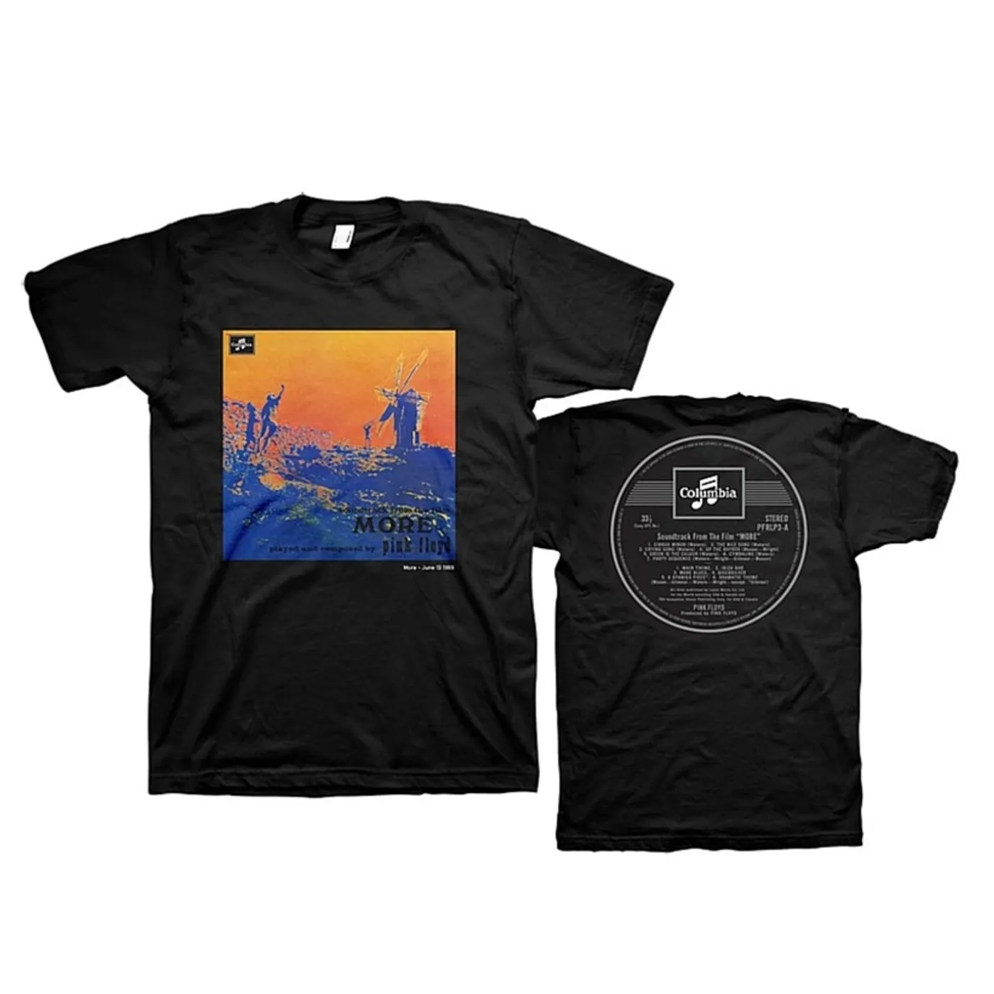 Pink Floyd Pre-Order More Soundtrack Exclusive Vinyl T-Shirt