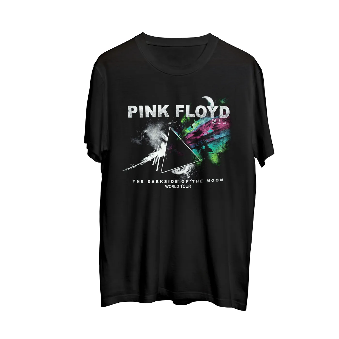 Pink Floyd TDSOTM Ticket Info World Tour T-Shirt
