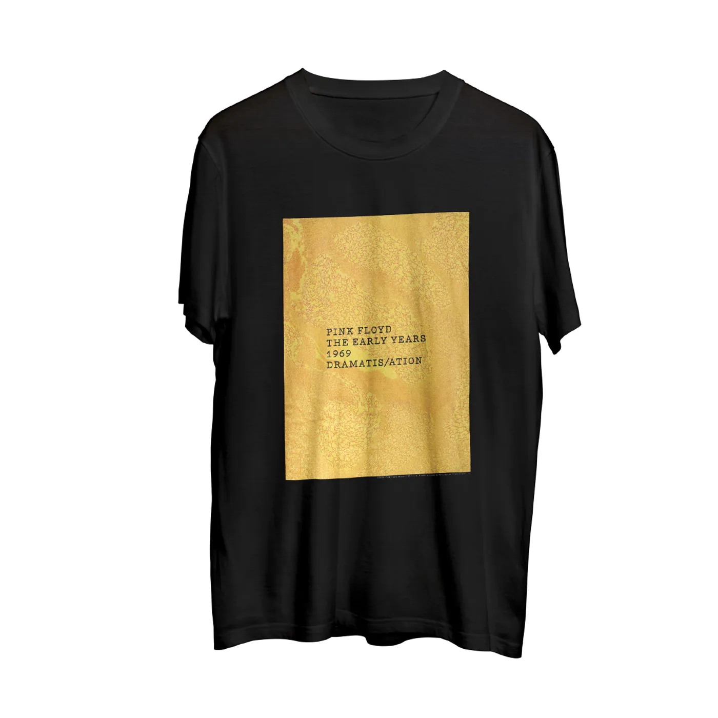 Pink Floyd The Early Years 1969 Dramatis/ation Black T-shirt