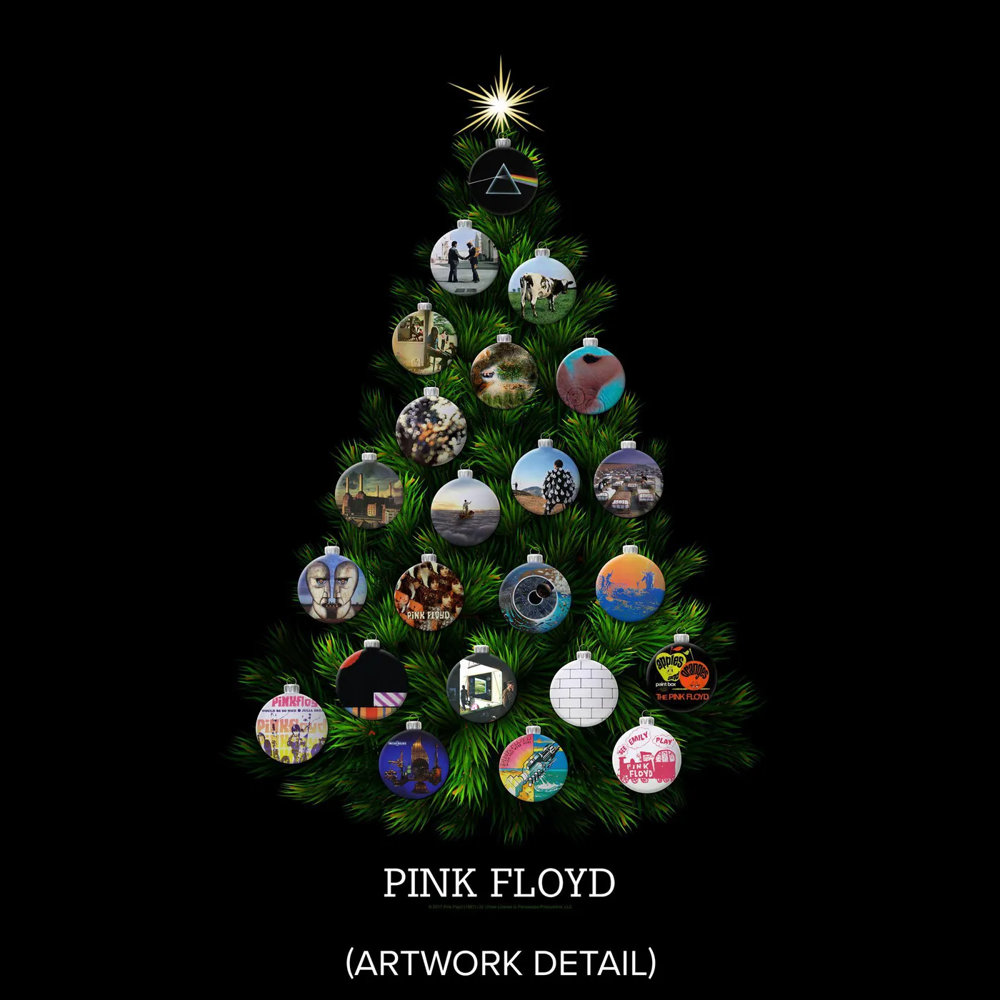 Pink Floyd Holiday Tree Tee