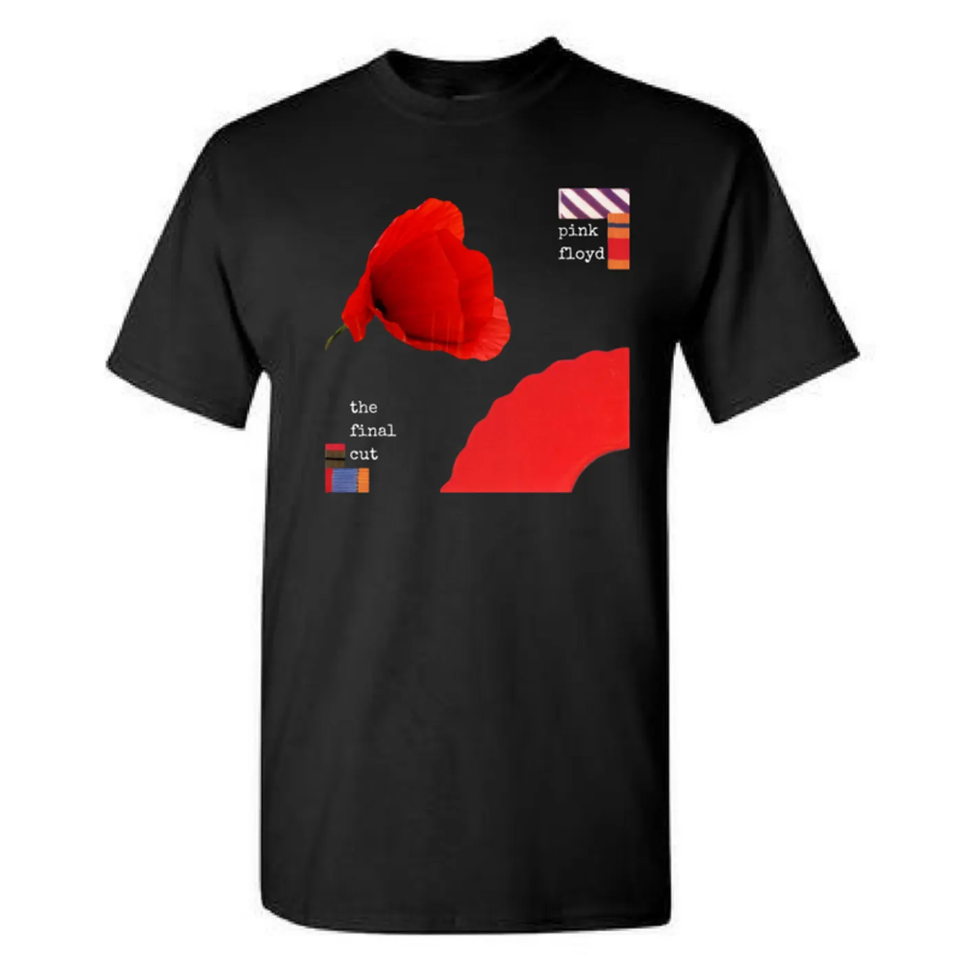 Pink Floyd The Final Cut Cornered Poppy T-Shirt