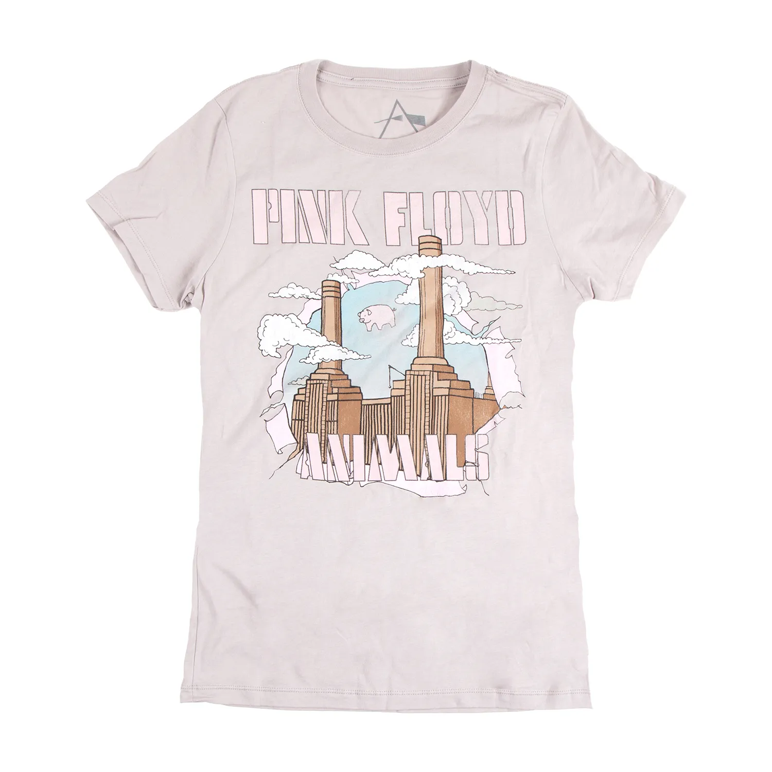 Factory Animals Tour Juniors Grey T-shirt