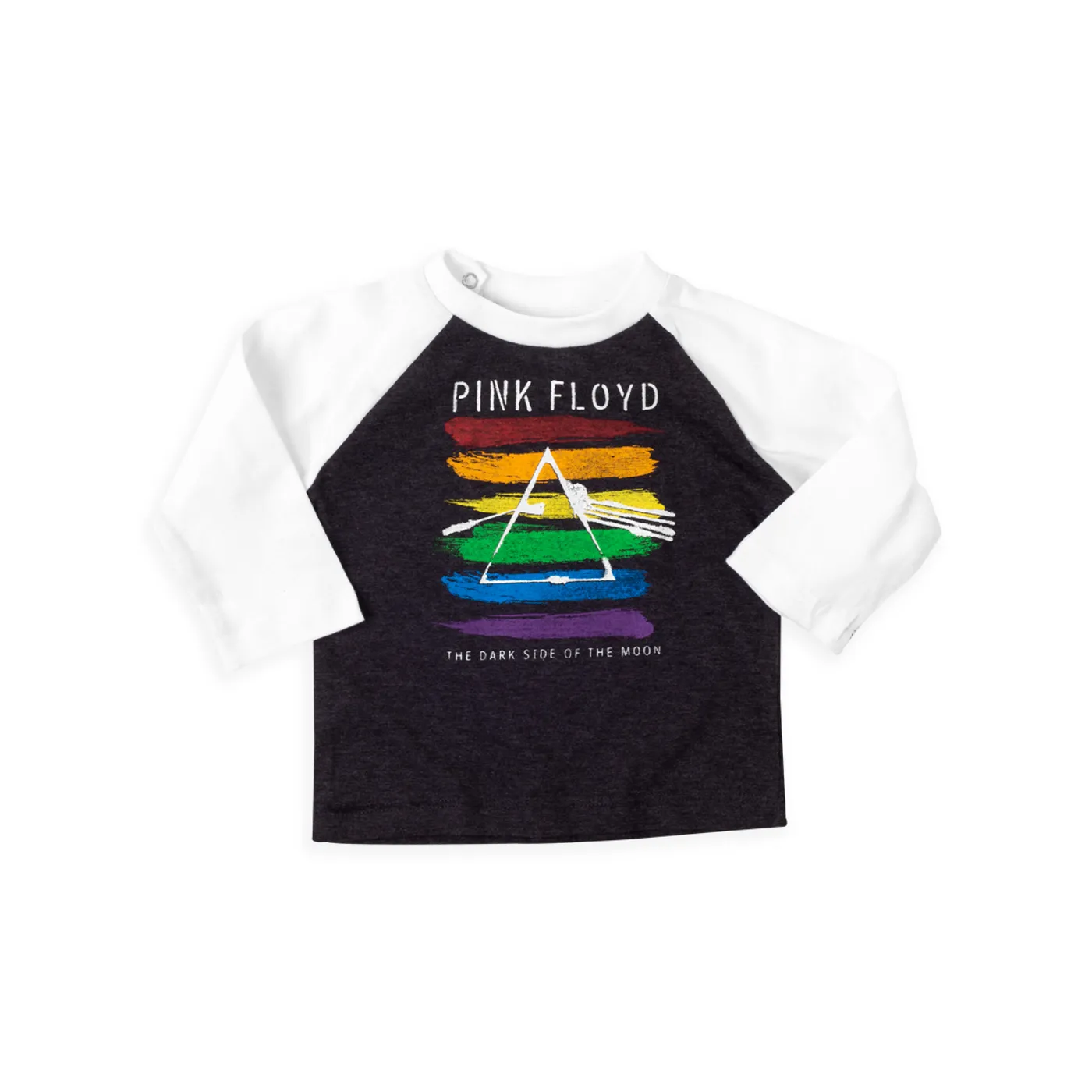 Pink Floyd Kids The Dark Side of the Moon Cartoon Prism Logo Long Sleeve T-shirt