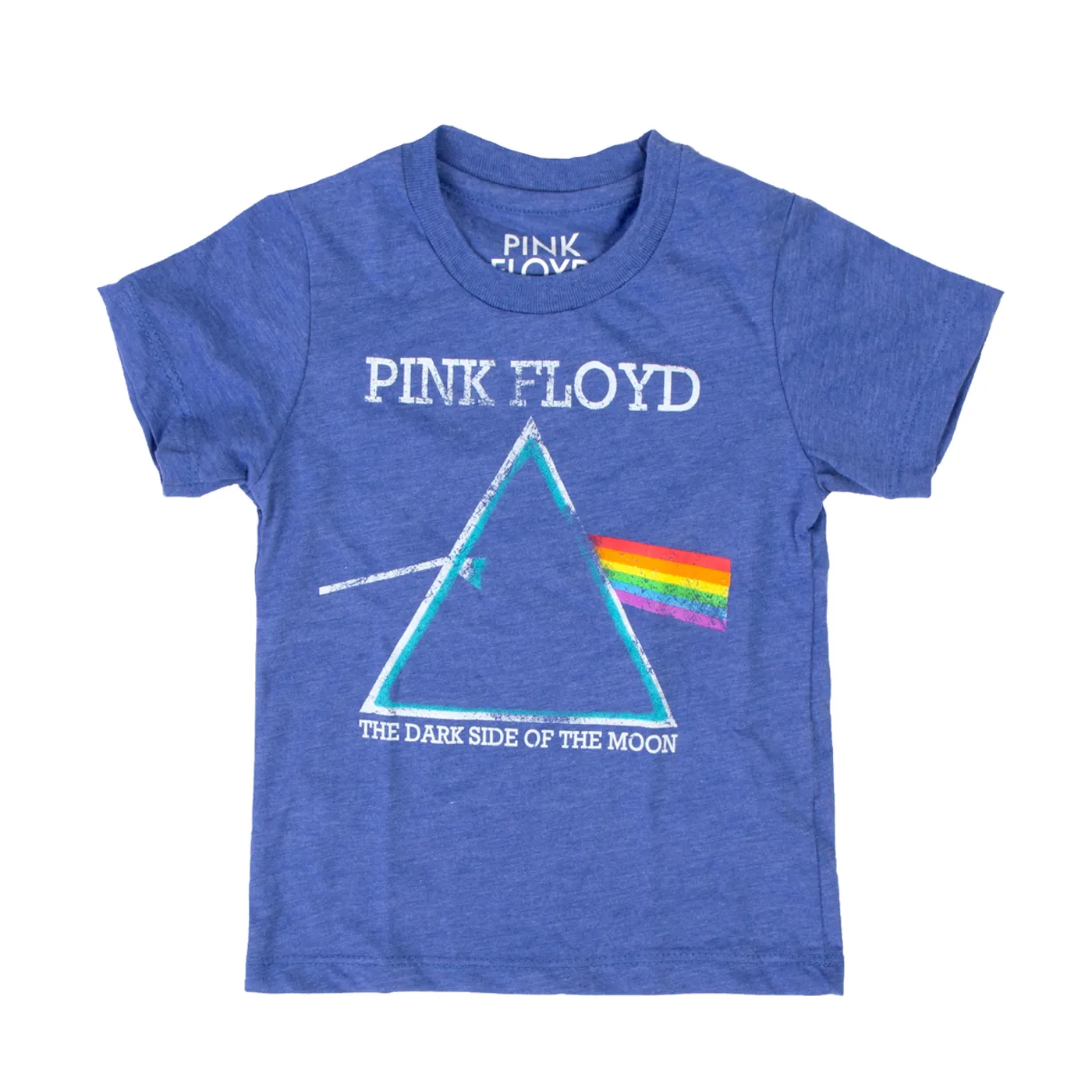 Pink Floyd The Dark Side of the Moon Heather Blue Kids T-Shirt