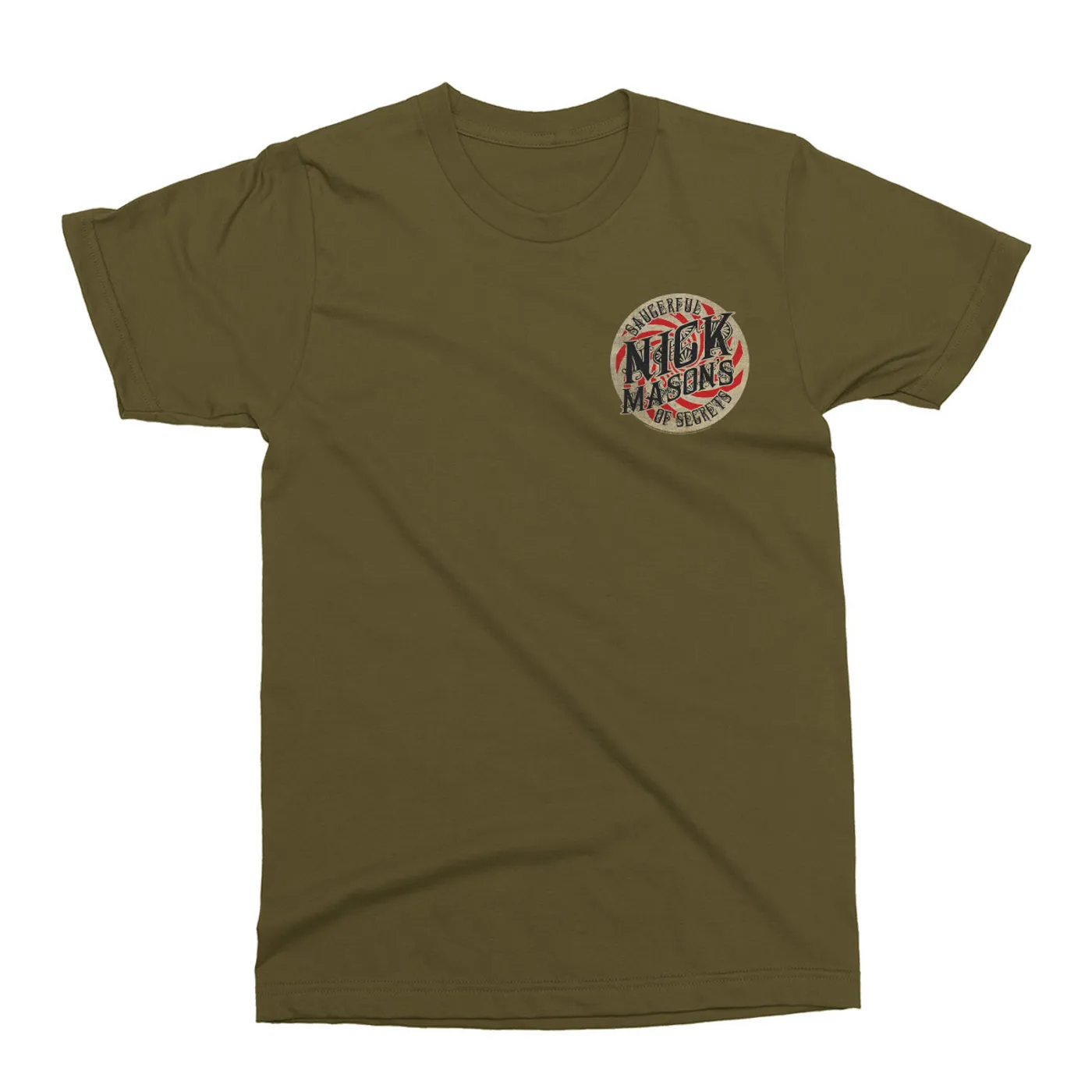 Pink Floyd 2019 Saucerful of Secrets Tour Pocket Print Dateback T-Shirt