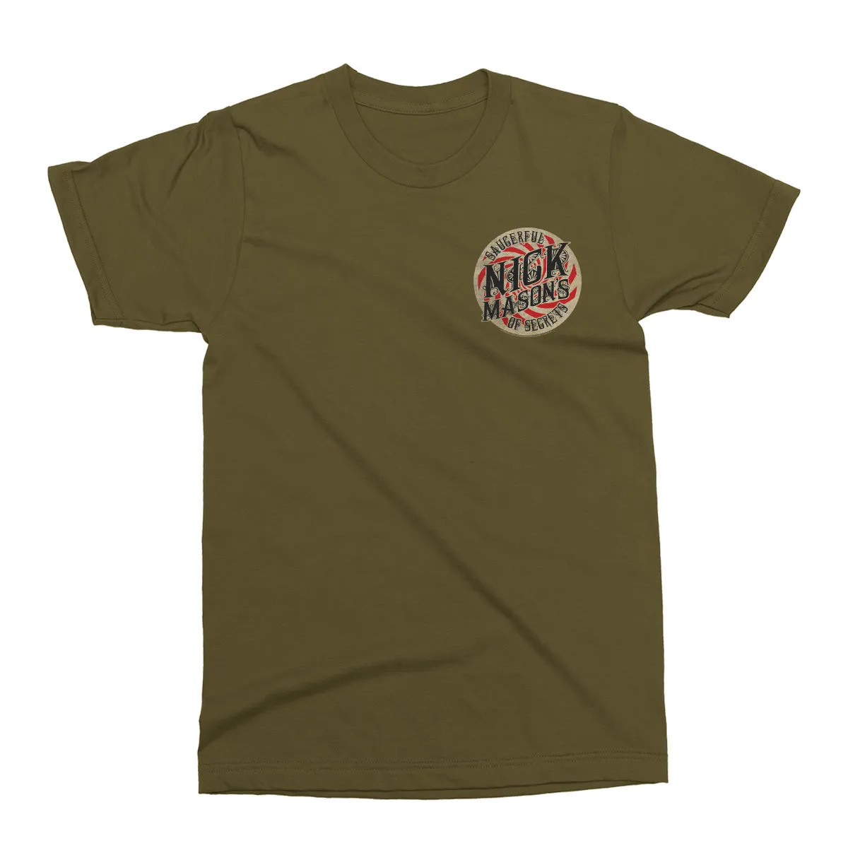 2019 Saucerful of Secrets Tour Pocket Print Dateback T-Shirt