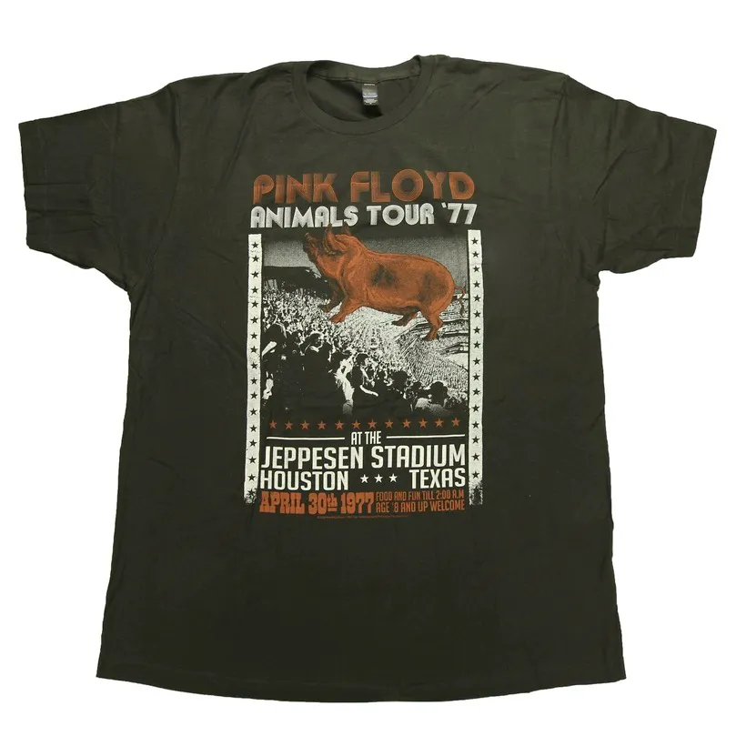 Houston '77 Animals Tour T-Shirt