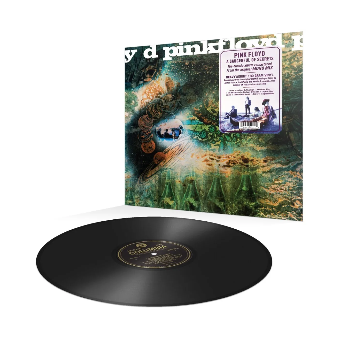 Pink Floyd A Saucerful Of Secrets (Mono) LP (Vinyl)