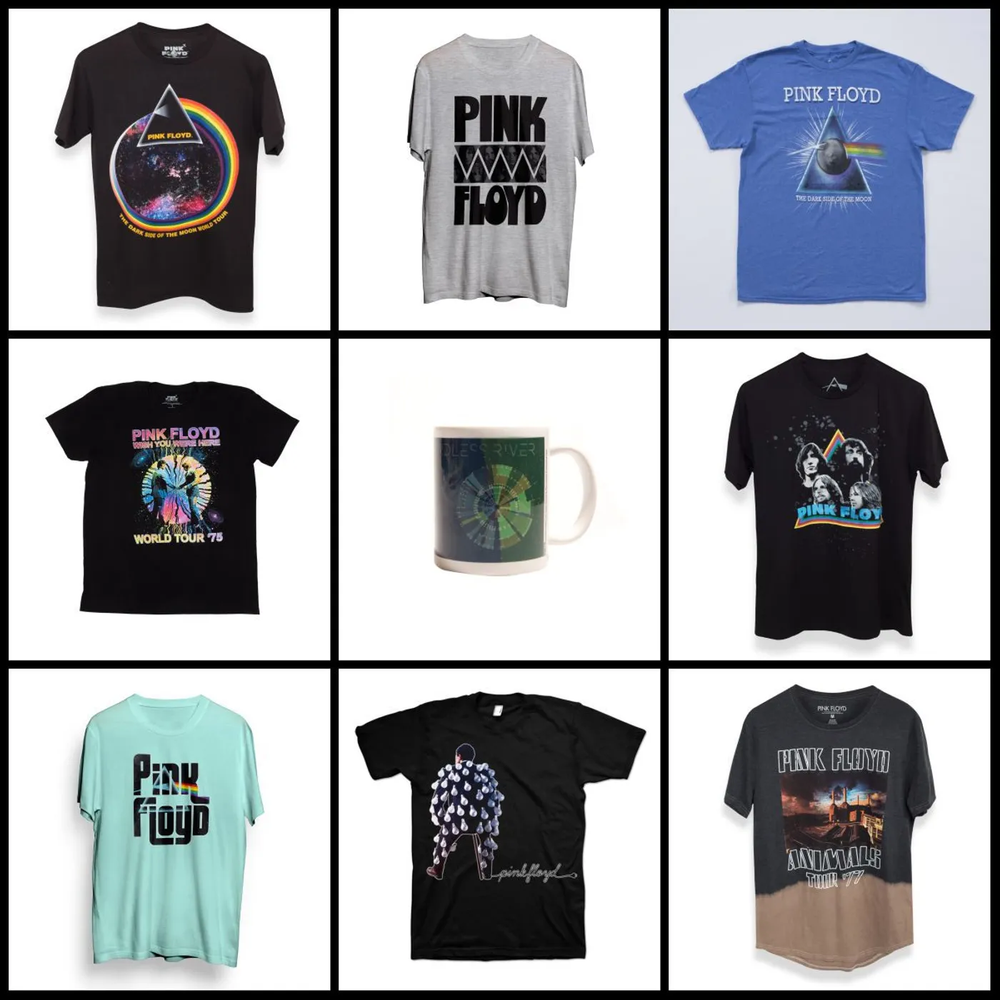 Pink Floyd Mens Grab Bag