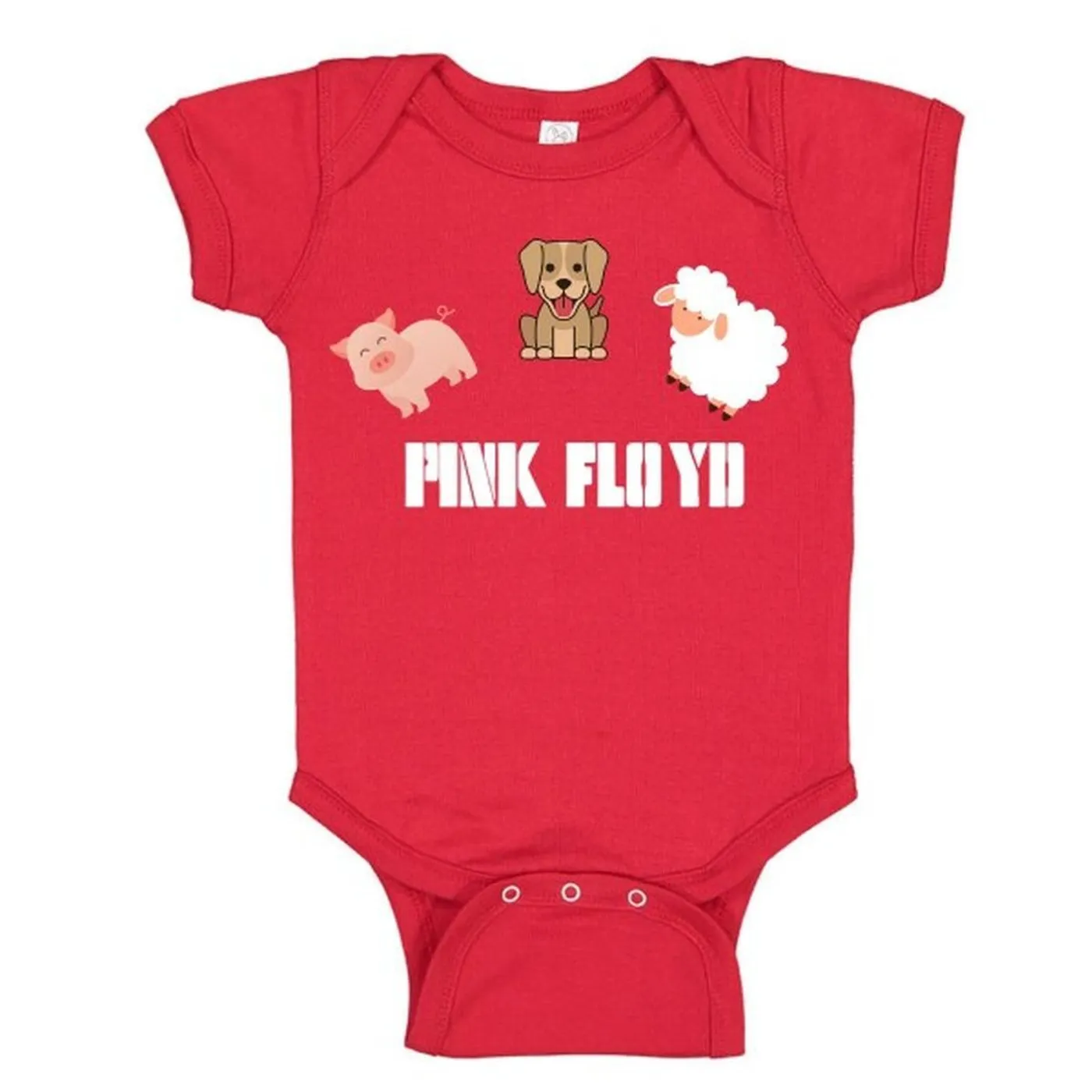 Pink Floyd Animals Trio Onesie (Choice of Color)