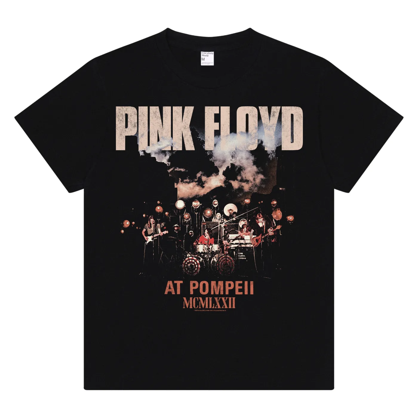 Pink Floyd Live At Pompeii T-Shirt (Choice of Blank)