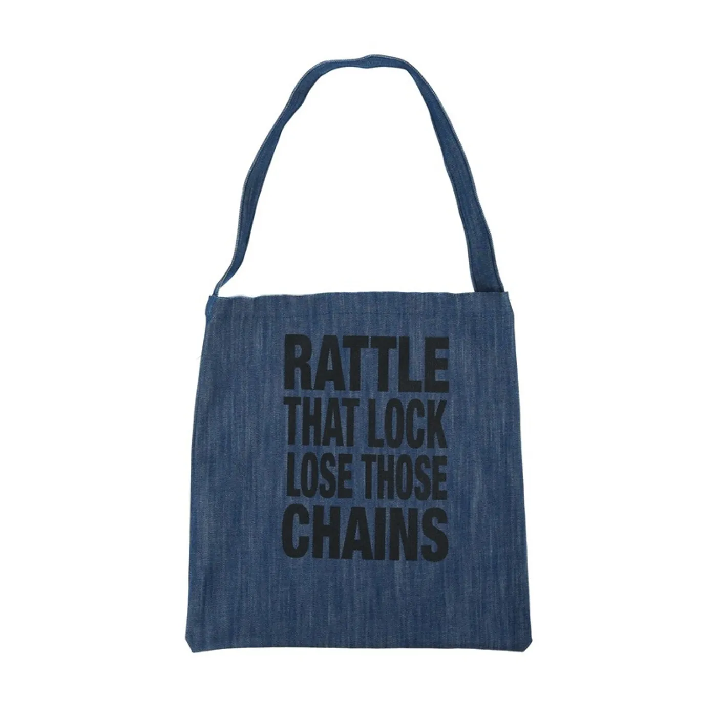 David Gilmour Rattle That Lock Denim Tote Bag