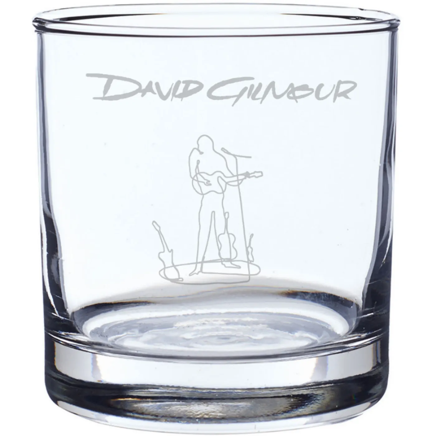 David Gilmour Wireman Laser-Etched Whiskey Glass