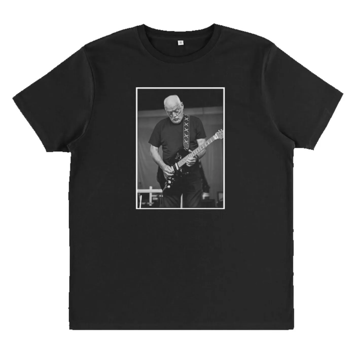 David Gilmour Luck and Strange Tour Black Cat Strat T-Shirt
