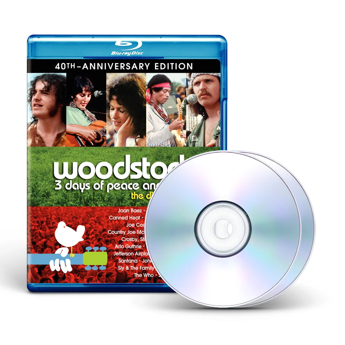 Woodstock Woodstock:  3 Days Of Peace & Music 40th Anniversary Edition - Director's Cut Blu-Ray