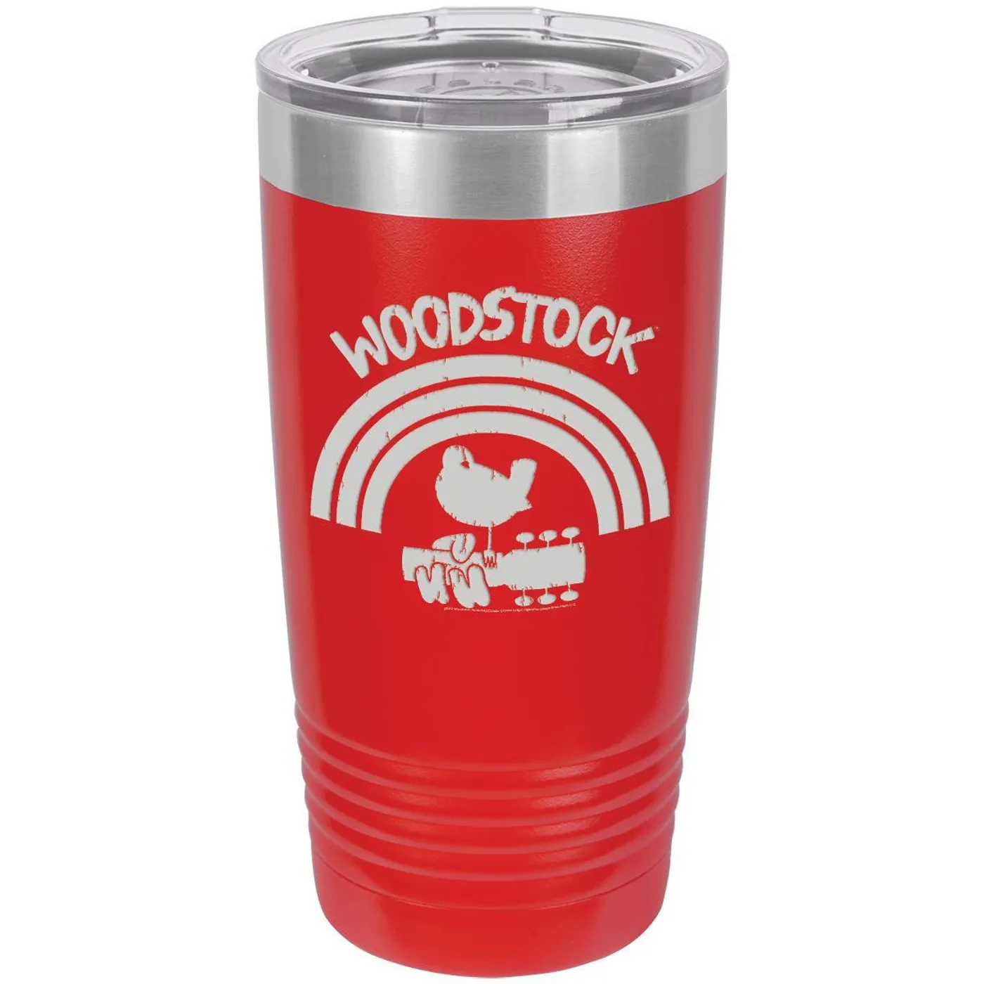 Woodstock Rainbow Logo Laser Etched Polar Camel Travel Mug