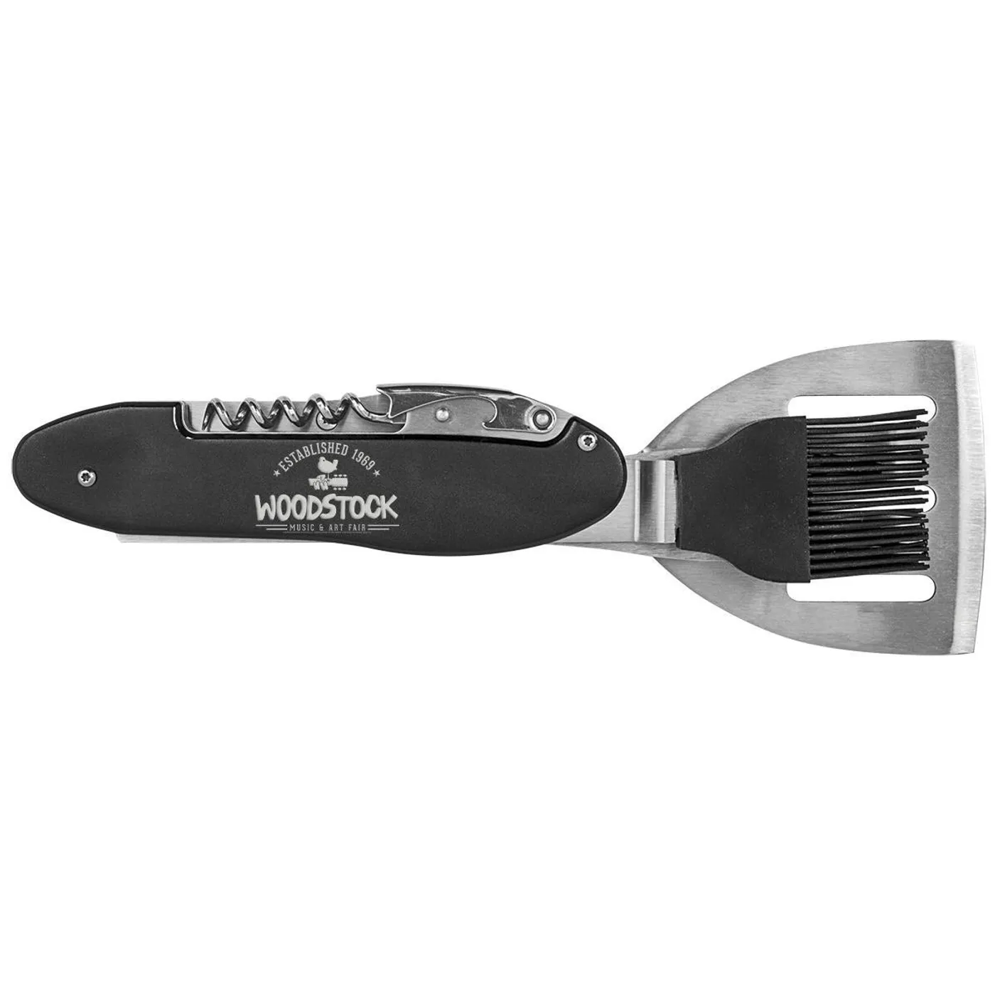 Woodstock Established 1969 Laser Engraved 5-in-1 Grill Tool