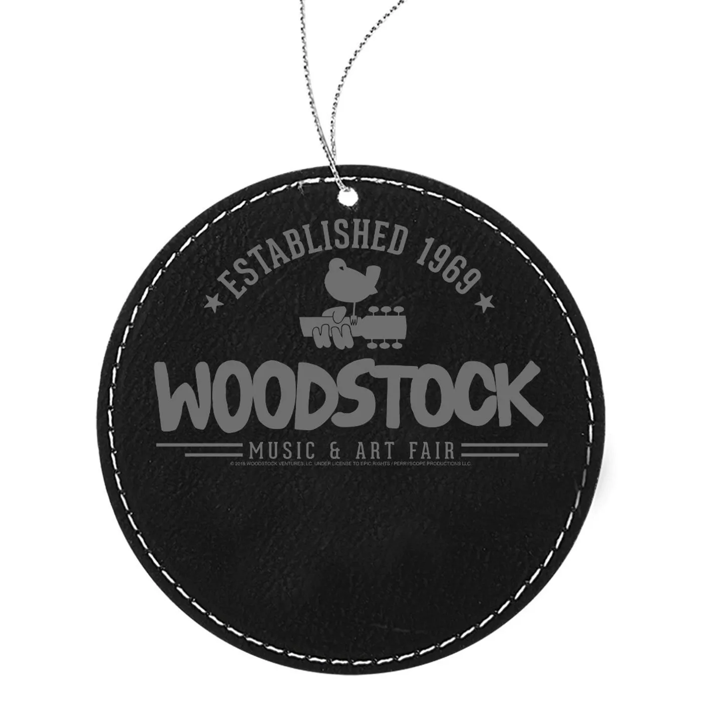 Woodstock Established 1969 Holiday Ornament
