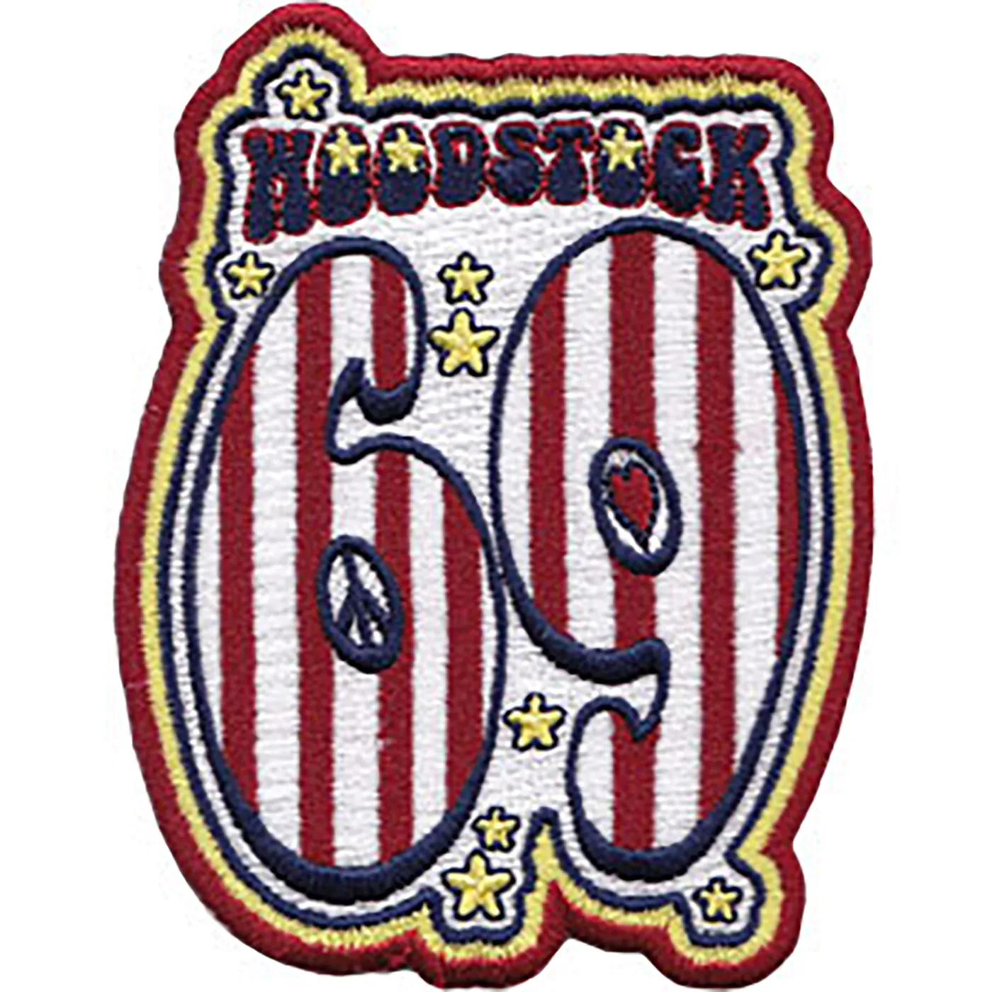 Woodstock 69 2.75"x3.5" Patch