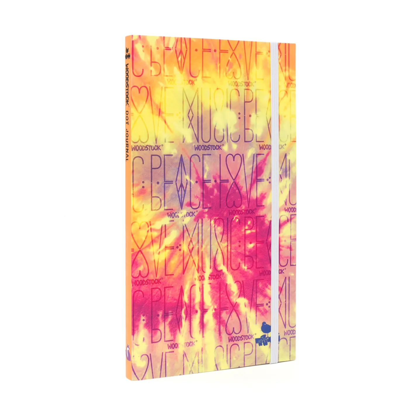Woodstock Peace Love and Music Dot Journal