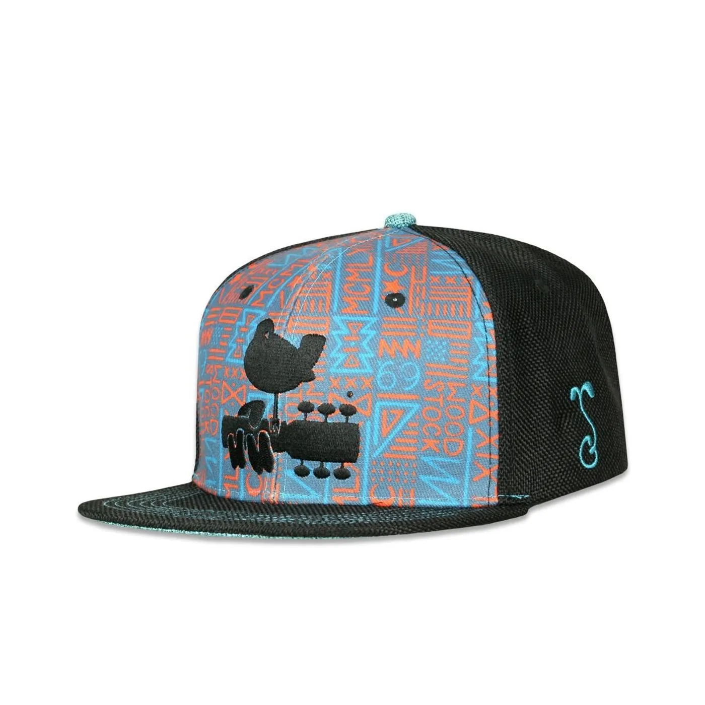 Woodstock New Native Black Snapback Hat