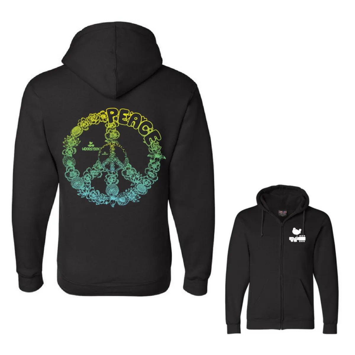 Floral Peace Hoodie