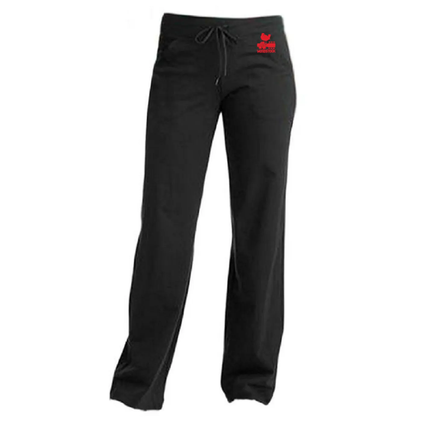 Woodstock Women's Red Logo Yoga Pants
