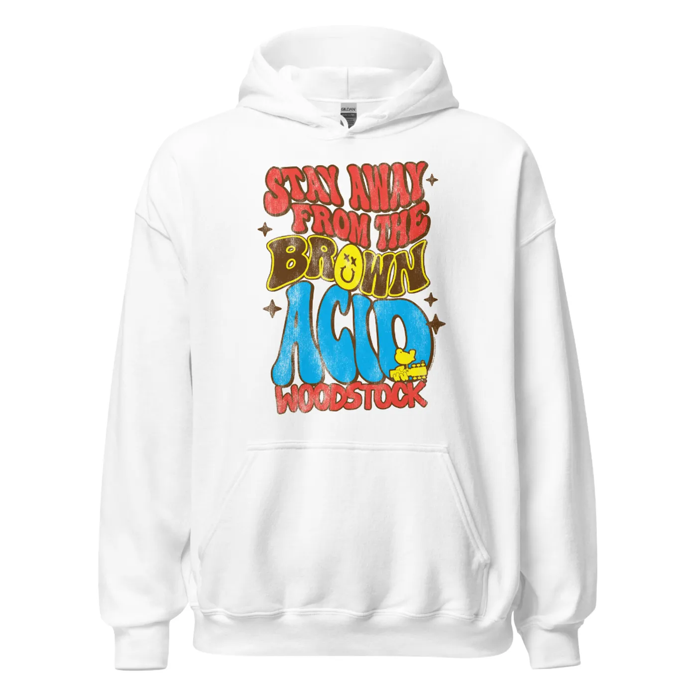 Woodstock Stay Away From The Brown Acid Hoodie