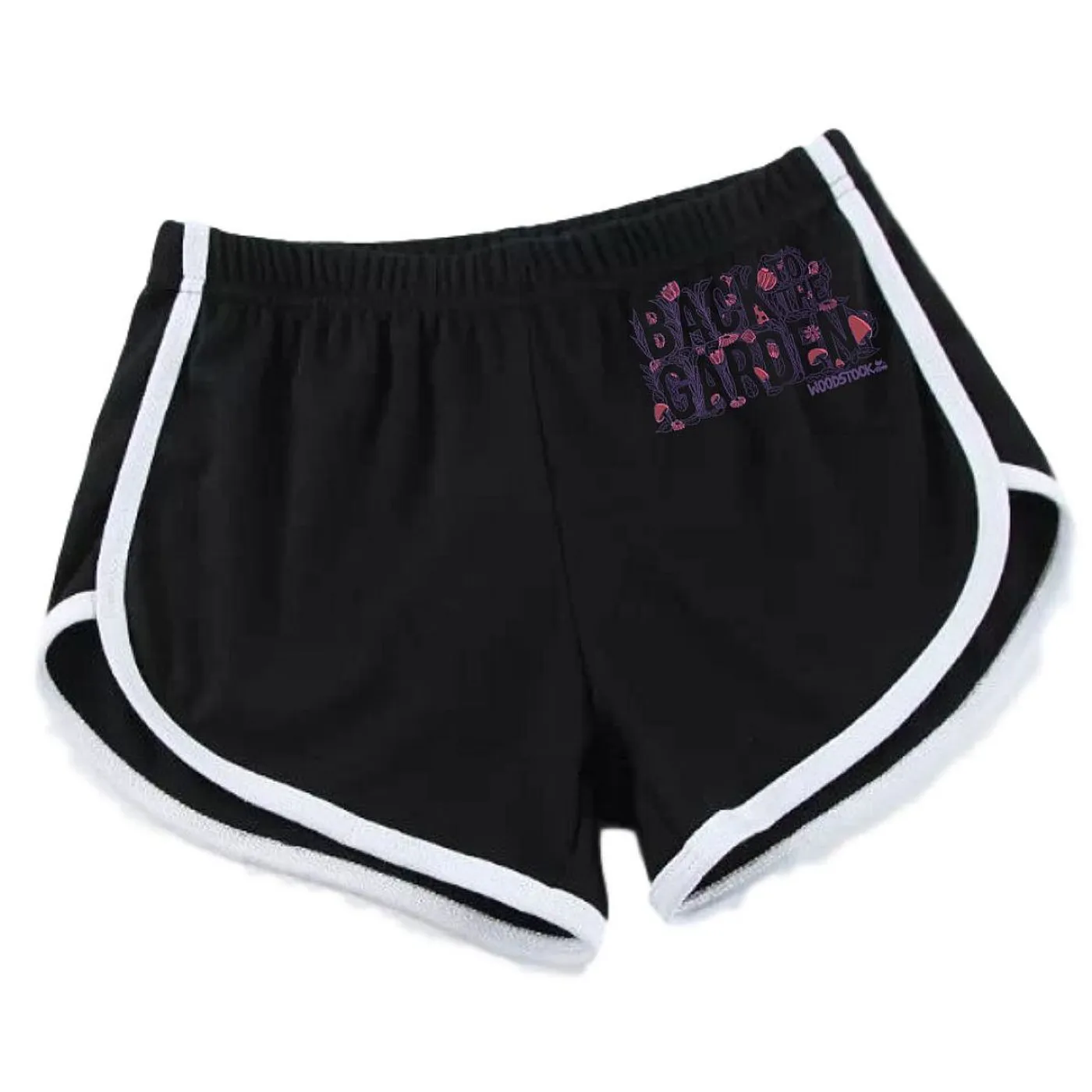 Woodstock Lavender Logo Back To The Garden Women's Jogging Shorts