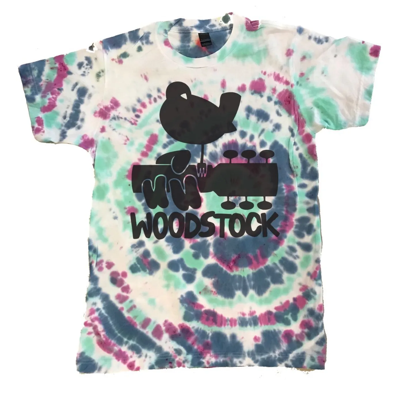 Woodstock Tie-Dye Logo T-Shirt