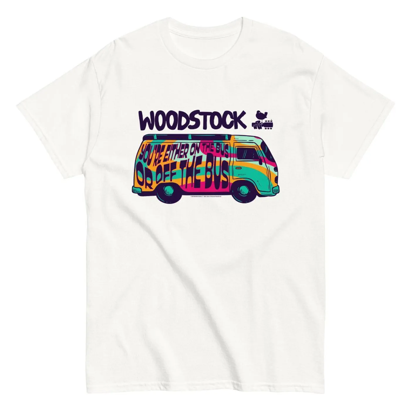 Woodstock On the Bus or Off the Bus T-Shirt