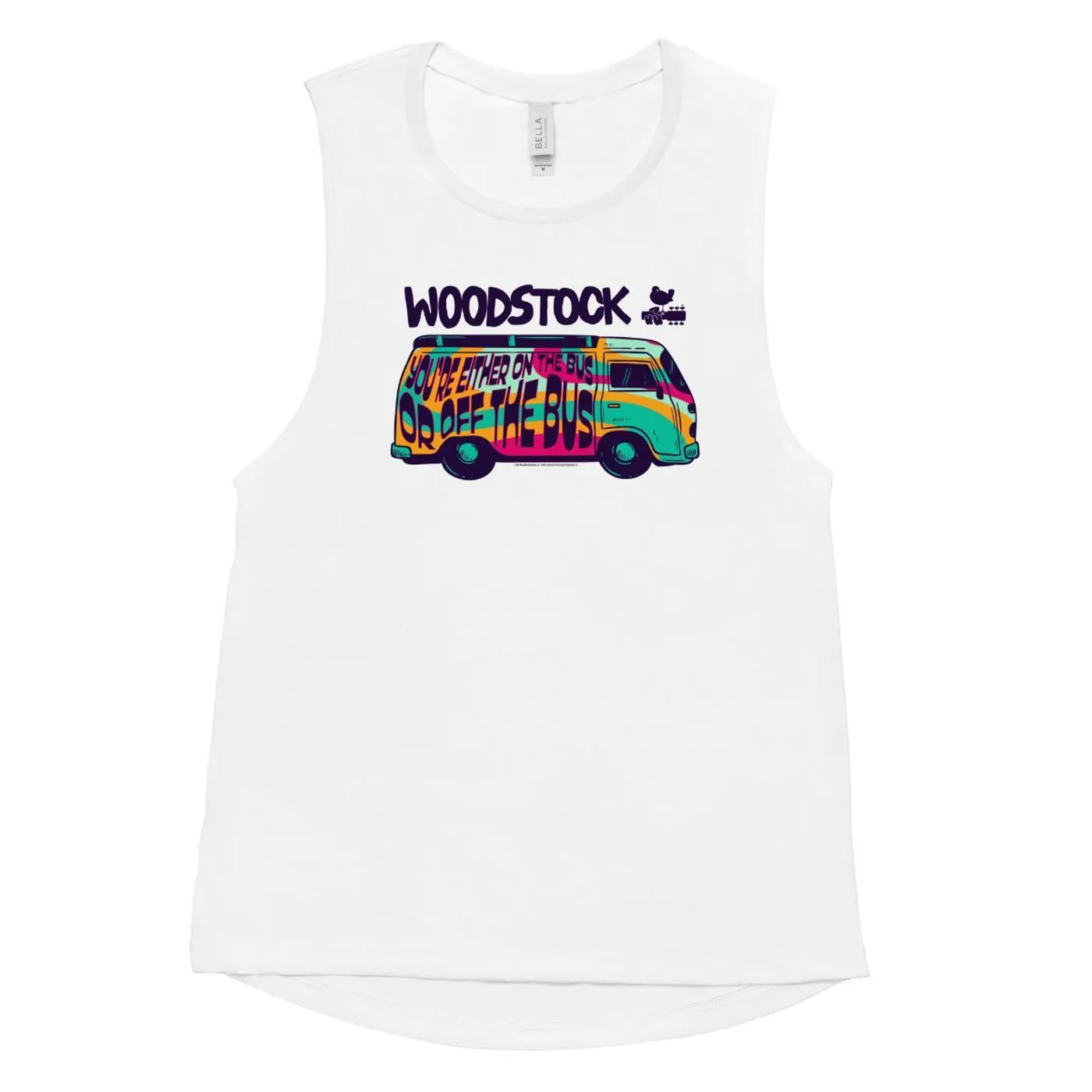 Woodstock On the Bus or Off the Bus Tank Top