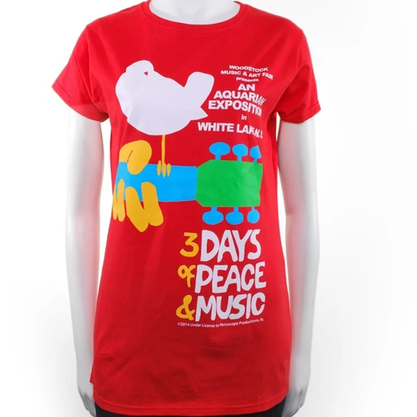 Woodstock Red Ladies Original Event T-Shirt