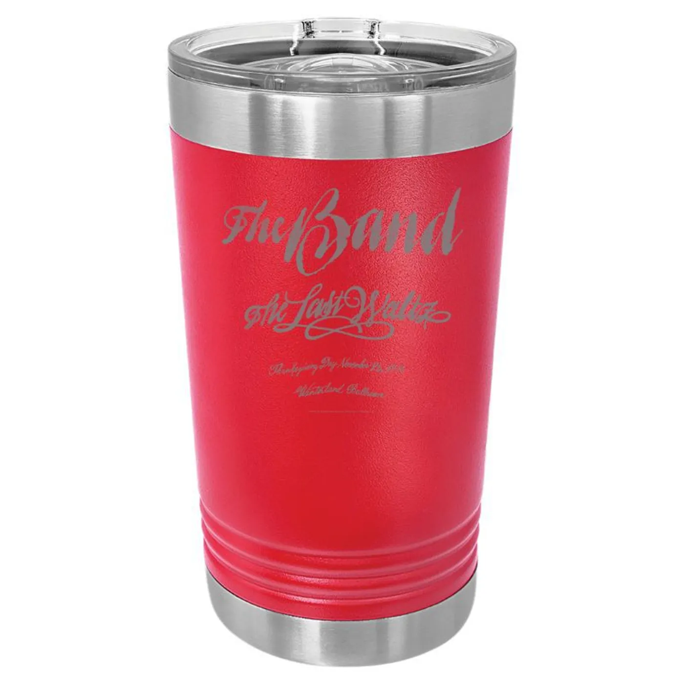 The Band Last Waltz Invite Polar Camel Laser Engraved Pint