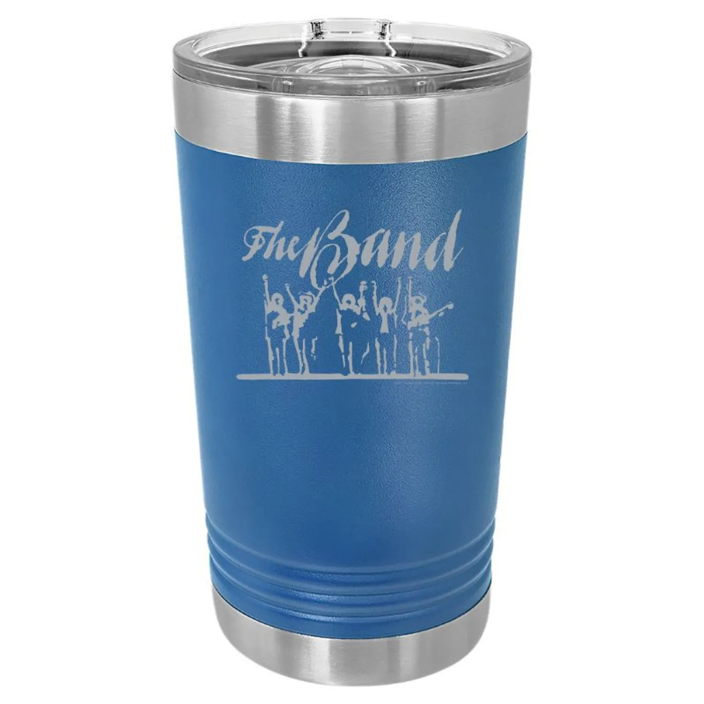 The Band Last Waltz Silhouette Polar Camel Laser Engraved Pint