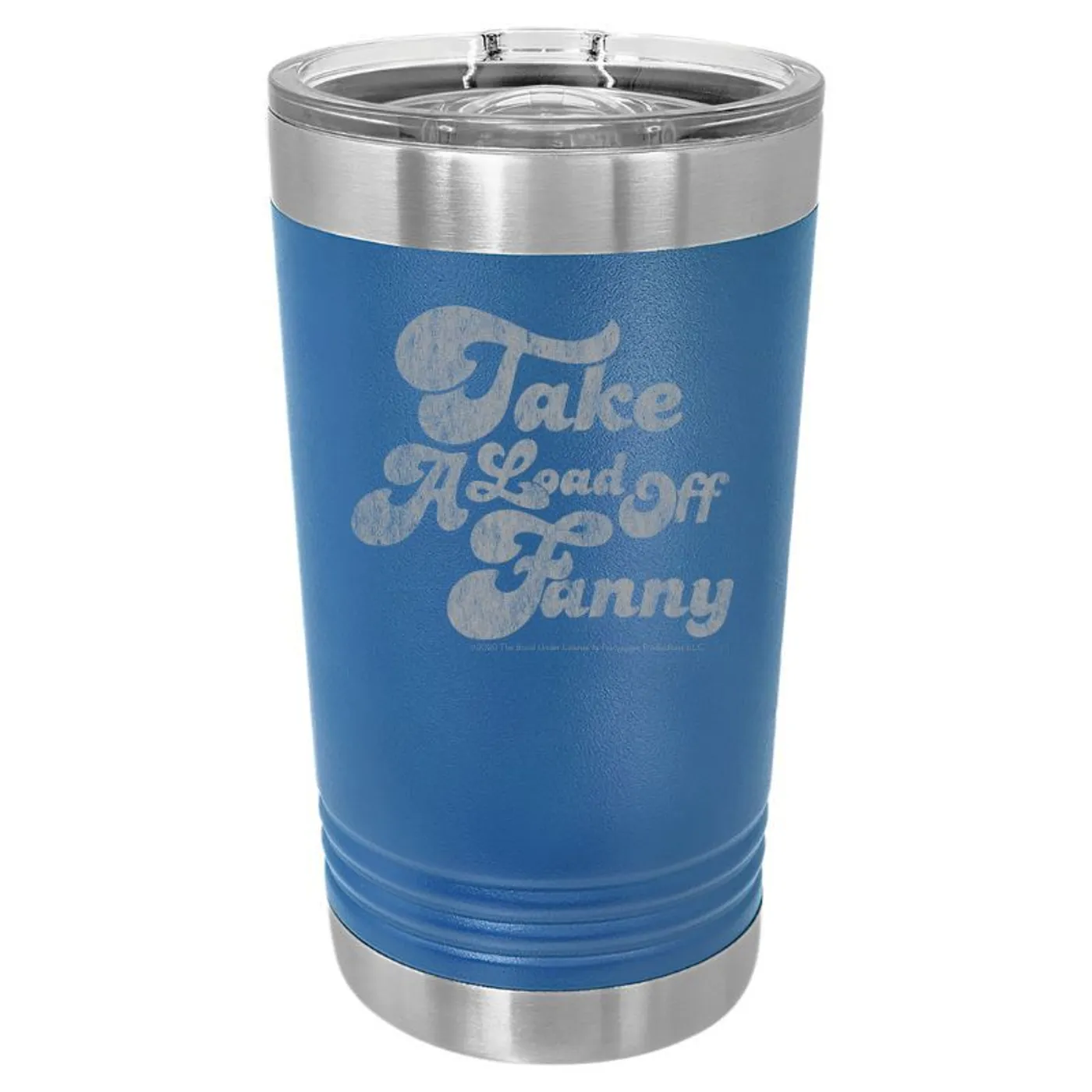 The Band Fanny Polar Camel Laser Engraved Pint