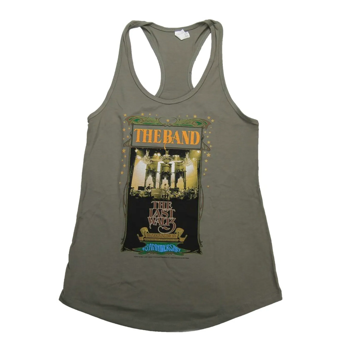 The Band Women's The Last Waltz Concert Hall Racerback Tank