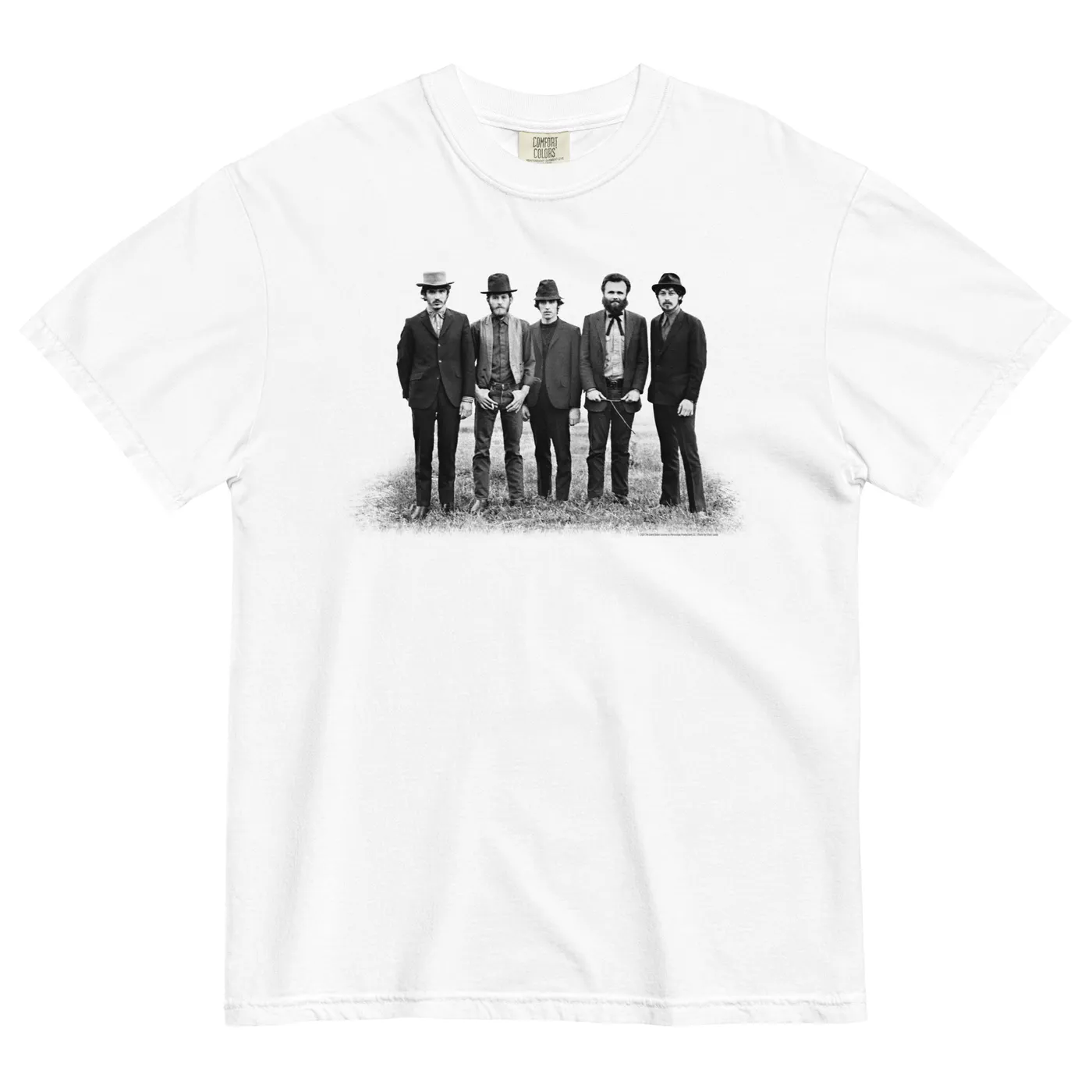 The Band Black and White Portrait T-Shirt