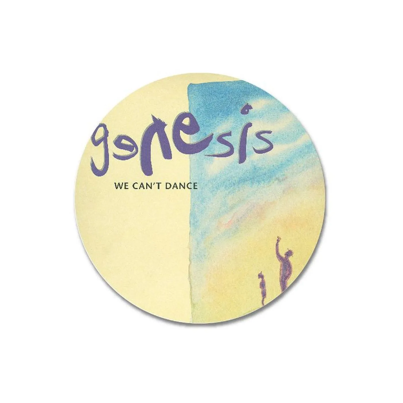 Genesis We Can't Dance Button