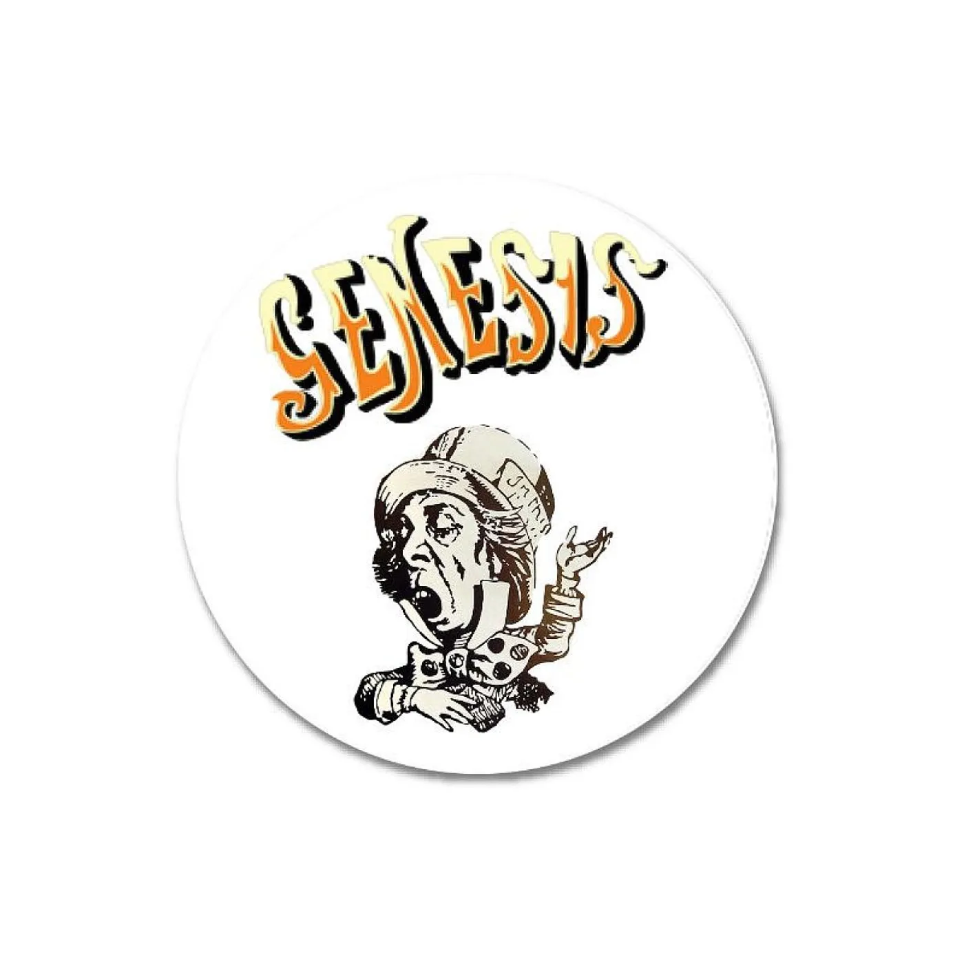 Genesis Mad Hatter Button