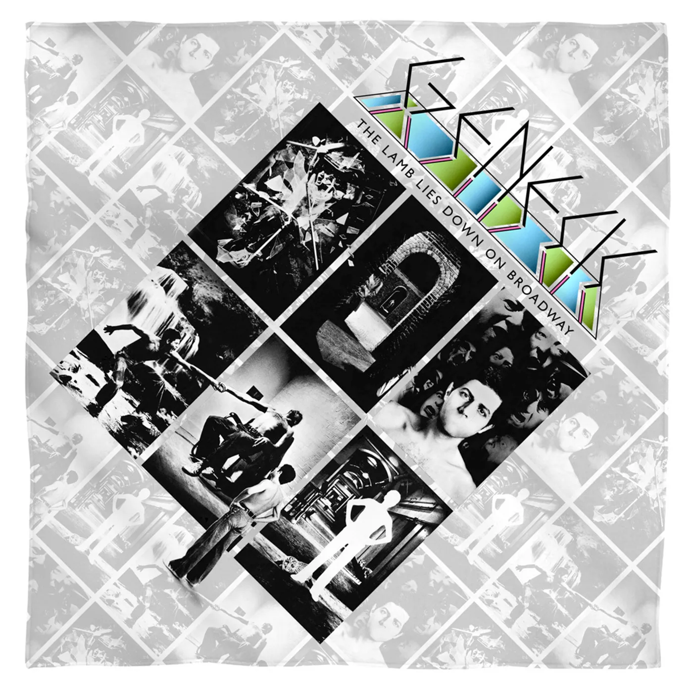 Genesis/Lamb Lies Down On Broadway-Bandana-White-[22 X 22]