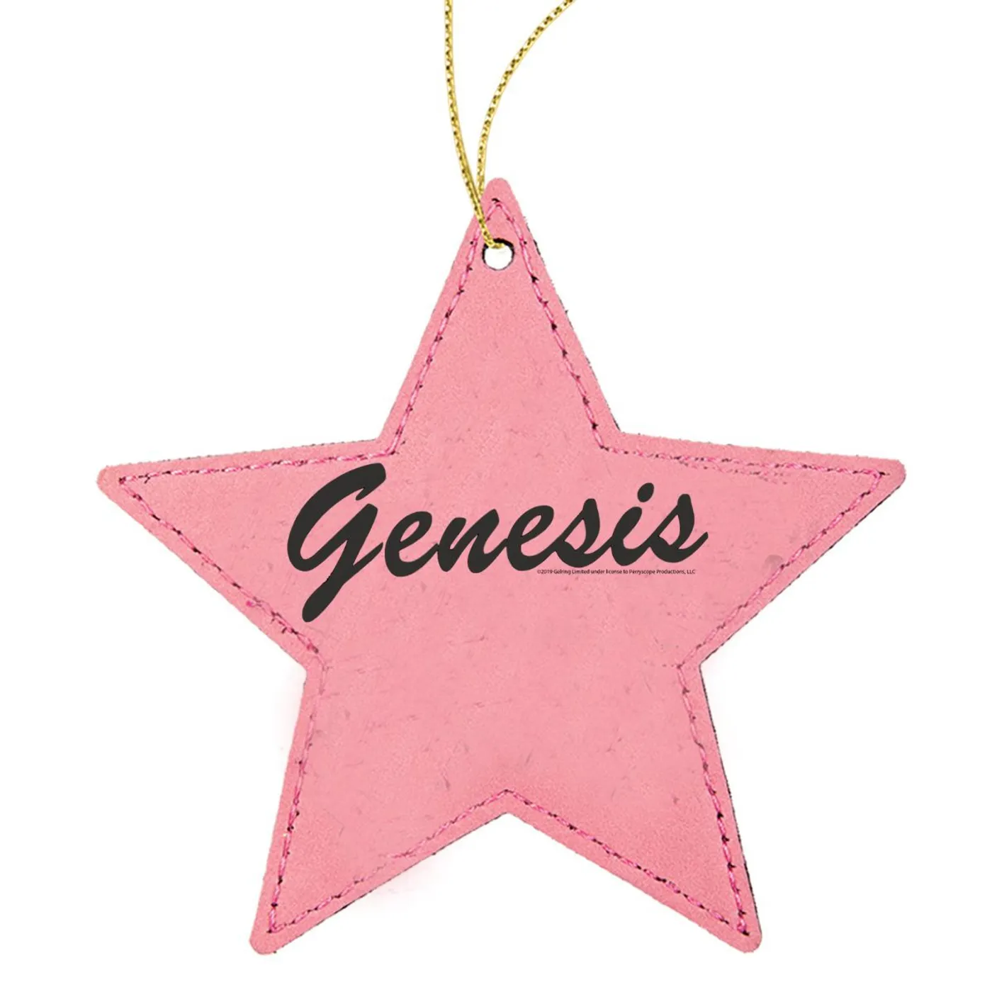 Genesis 80's Logo Leather Ornament