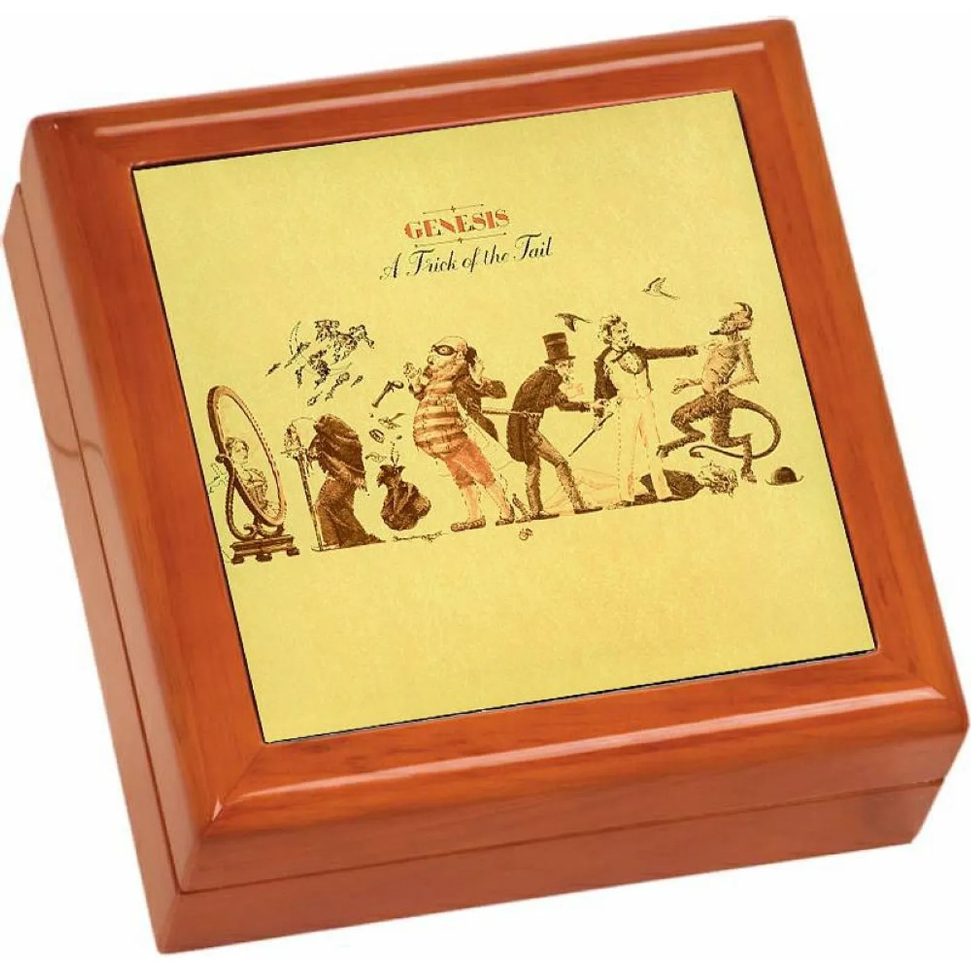 Genesis A Trick Of The Tail Wooden Keepsake Box