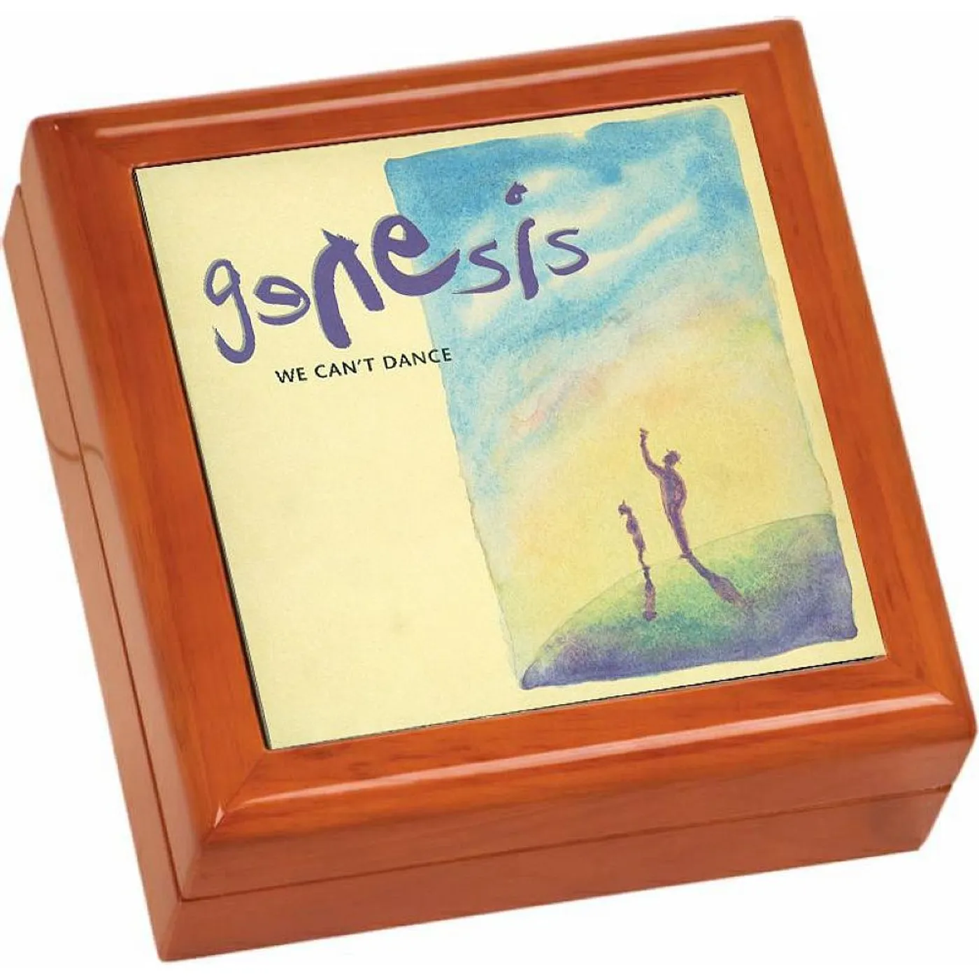 Genesis We can't Dance Wooden Keepsake Box